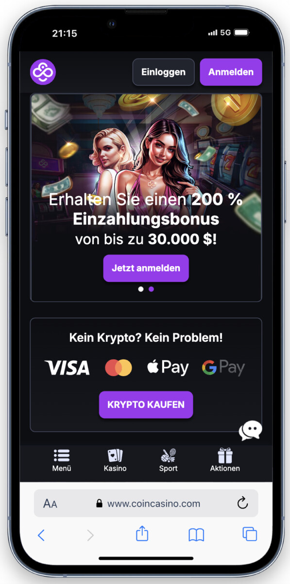 coincasino krypto casino