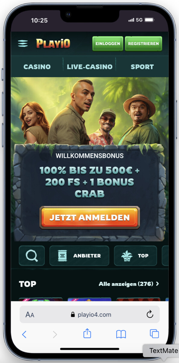 playio casino mit hohem rtp