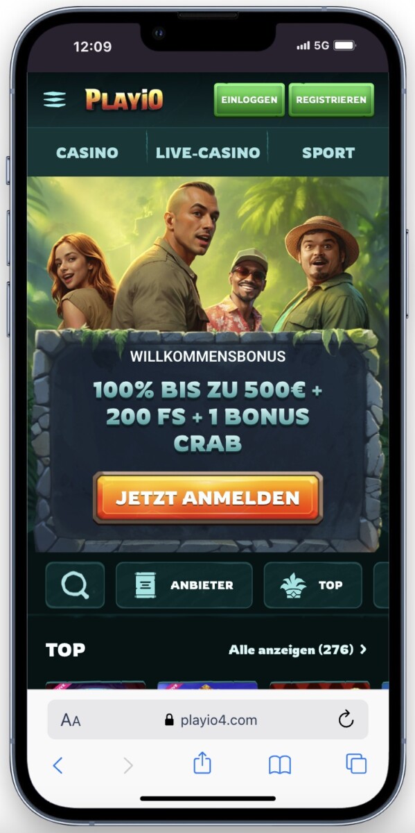 playio casino ohne 5 sekunden regel