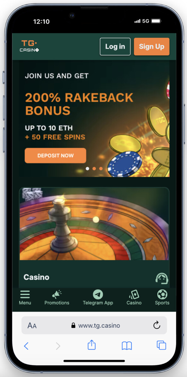 tgcasino ohne 5 sekunden pause