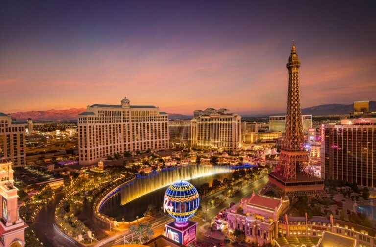 Las Vegas Strip schwächelt weiter: Umsatzrückgänge setzen sich fort