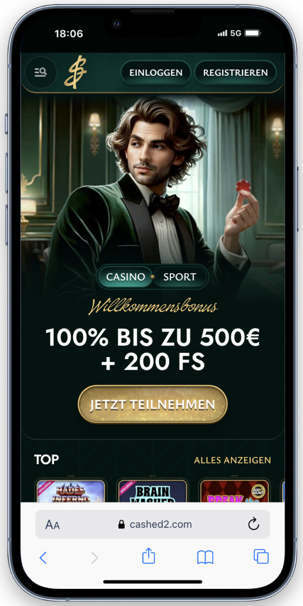 cashed bonus ohne einzahlung