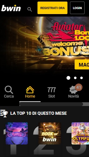 Su Bwin è possibile giocare ai più famosi giochi del tavolo verde, anche dal vivo