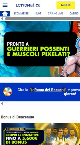 Tanti giocatori considerano Lottomatica uno dei migliori casino online  aams, la prima scelta per casino e giochi vari