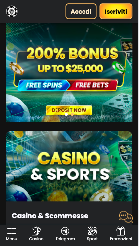 WSM Casino è una piattaforma famosa per la grande varietà di giochi e per la sua rapidità nei pagamenti
