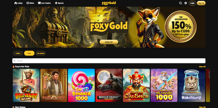 Online casino met beste aanbod: FoxyGold