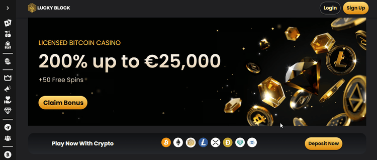lucky block crypto casino nederland