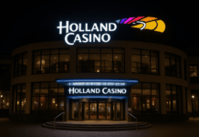 De voorkant van het pand van Holland Casino