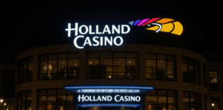 De voorkant van het pand van Holland Casino