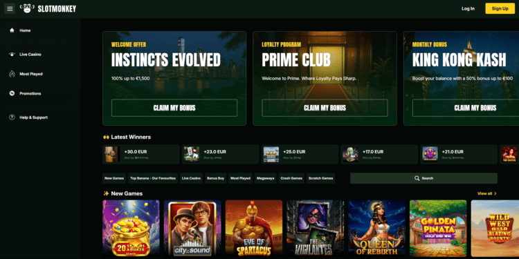 Online casino met beste betaalmethodes: Slot Monkey