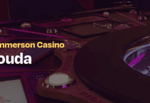 Het logo van Hommerson Casino te Gouda