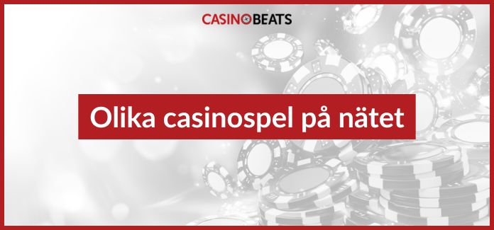 Olika casinospel på nätet