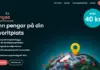 Skärmbild med text om lotteriet Pangeo, världskarta med markörer och knappar för att delta.