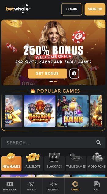 Best US casino for Slots Betwhale Casino