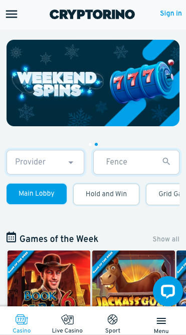 cryptorino no kyc casinos