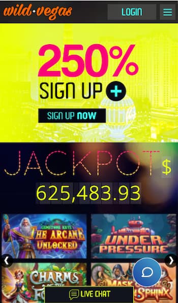 Wild Vegas Online Inclave casino 