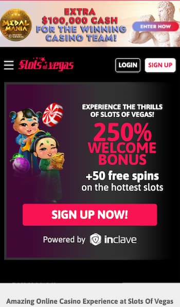 Slots of Vegas Inclave casino 