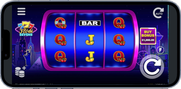 3 Wild Sevens Mobile Slot - Casino Beats