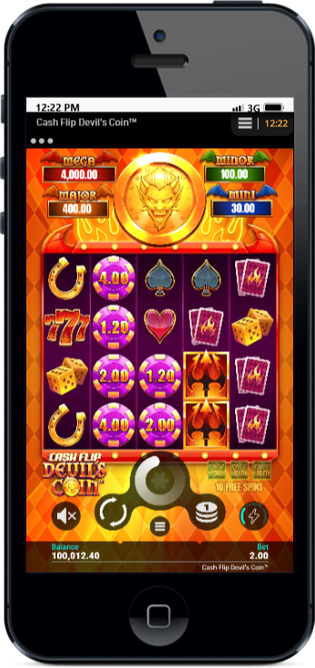 Cash Flip Devil's Coin Mobile Slot CasinoBeats