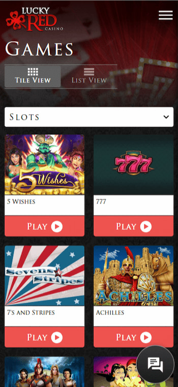 Lucky Red Casino best for Vegas Style slots