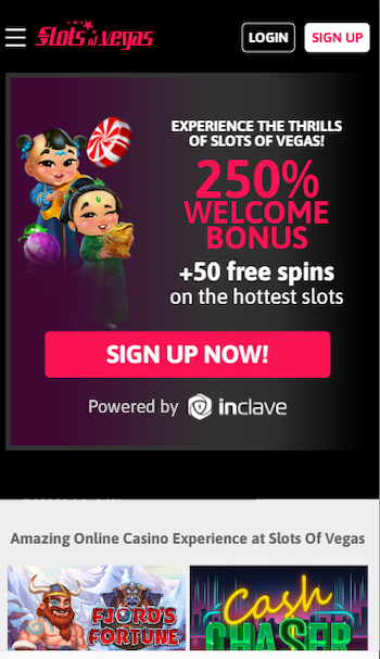 Slots of Vegas Casino Best for Bonuses