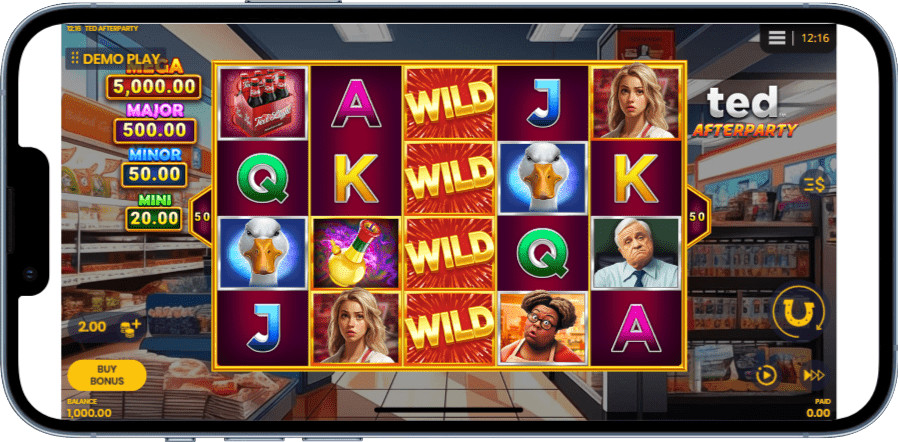 Ted Afterparty Mobile Slot apps CasinoBeats
