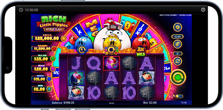 Three Little Piggies World Class Mobile Slot CasinoBeats