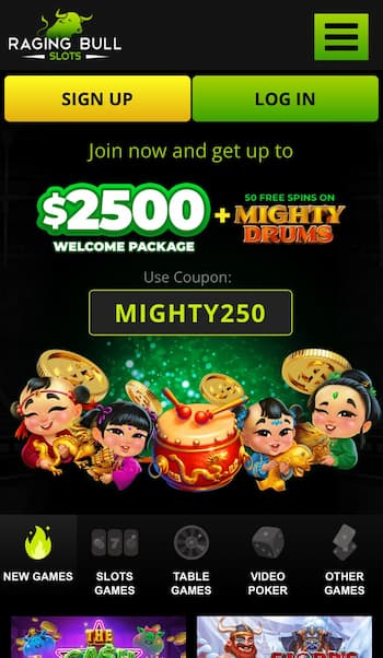Raging Bull for best penny slot bonuses