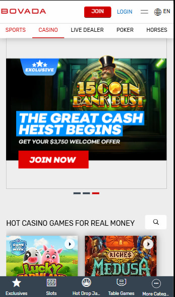 Bovada - craps real money casino games 