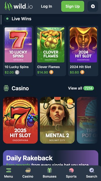 wild.io casino