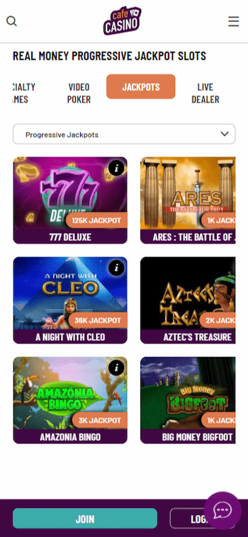 Cafe Casino Best Jackpot Casino Overall