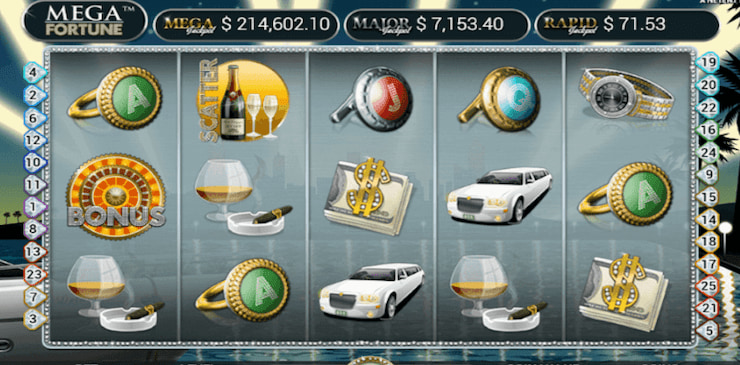 Mega Fortune jackpot slot