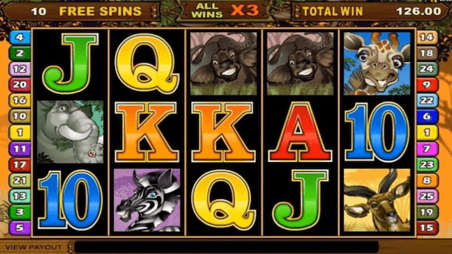 Mega Moolah online jackpot slot 
