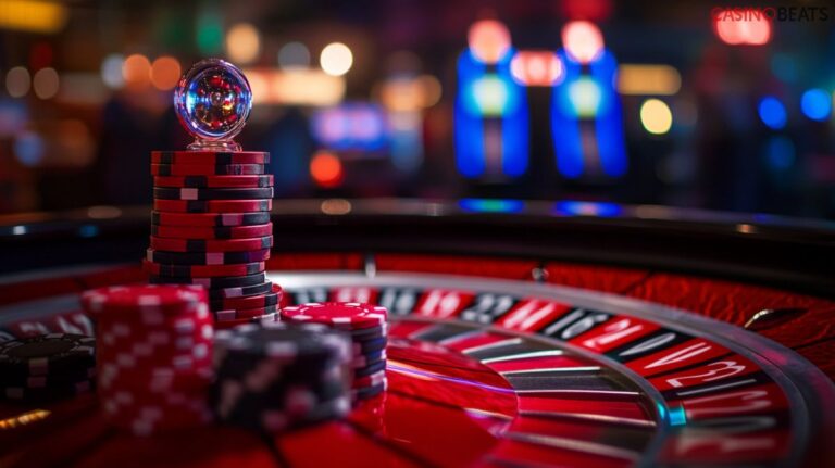 A roulette table at new casino sites