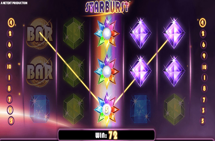 Starburst penny slot