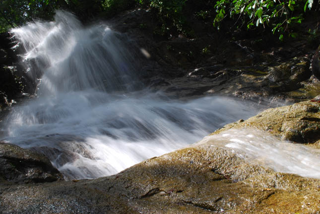 A waterfall in Malaysia’s Selangor State.