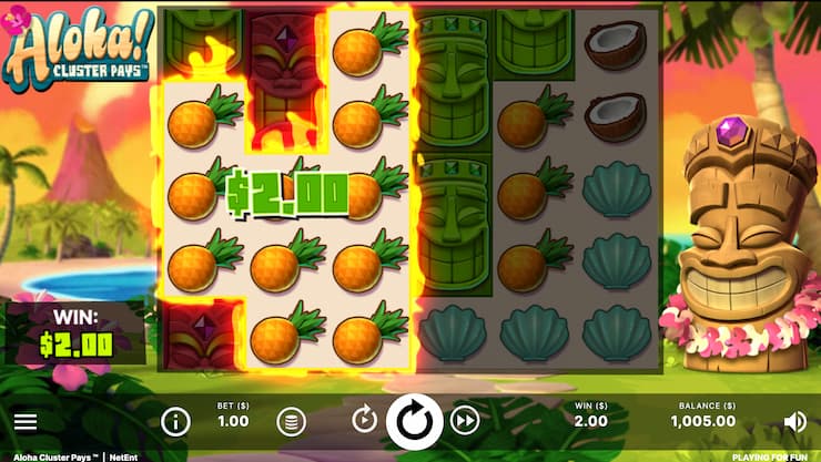 Aloha Cluster Pays slot in Britain 