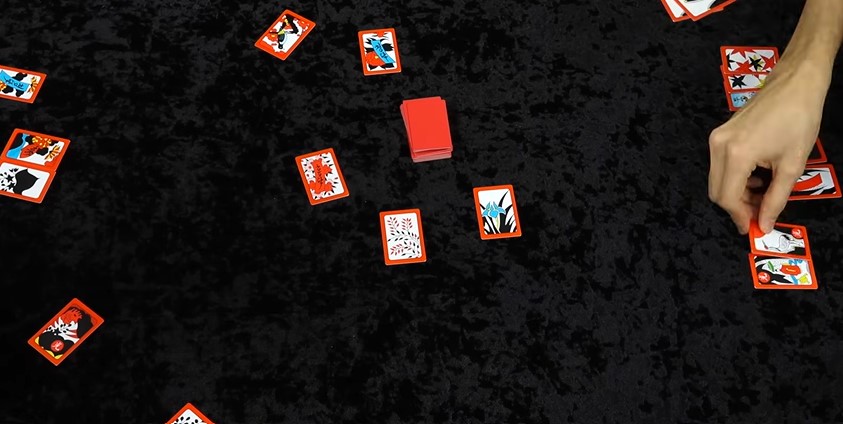 A game of go-stop.