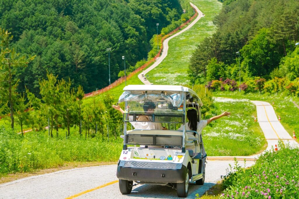 A cart in Kangwon land.