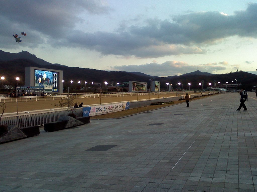 The Let’s Run Park Seoul racecourse in Gwacheon, South Korea.