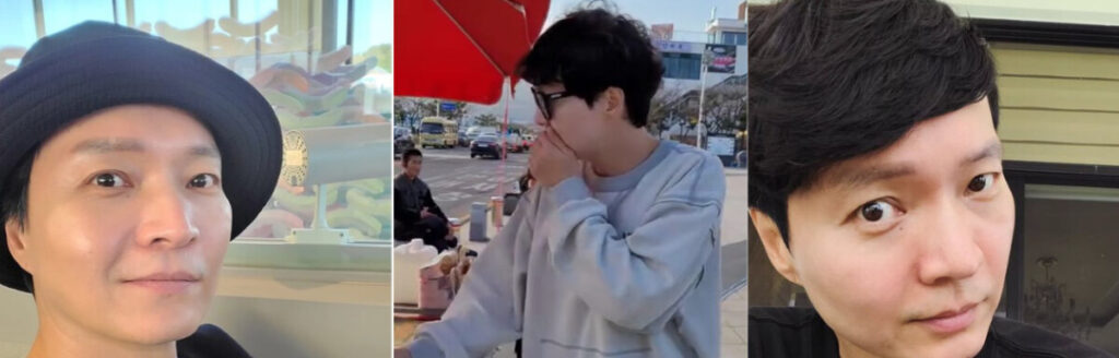 The K-pop star and entertainer Shin Jung-hwan.