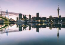 a landscape of auckland new zealand