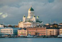 a landscape of Finland