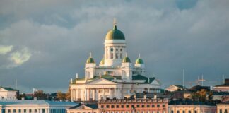 a landscape of Finland