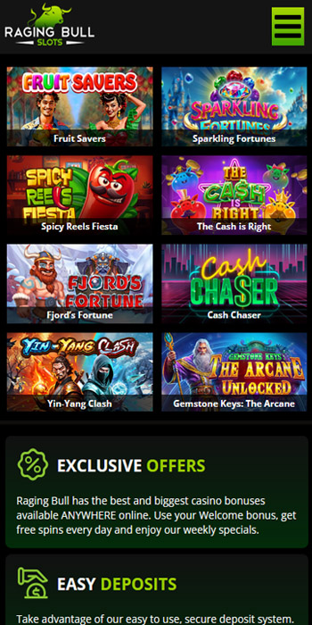 raging bull casino florida online casinos