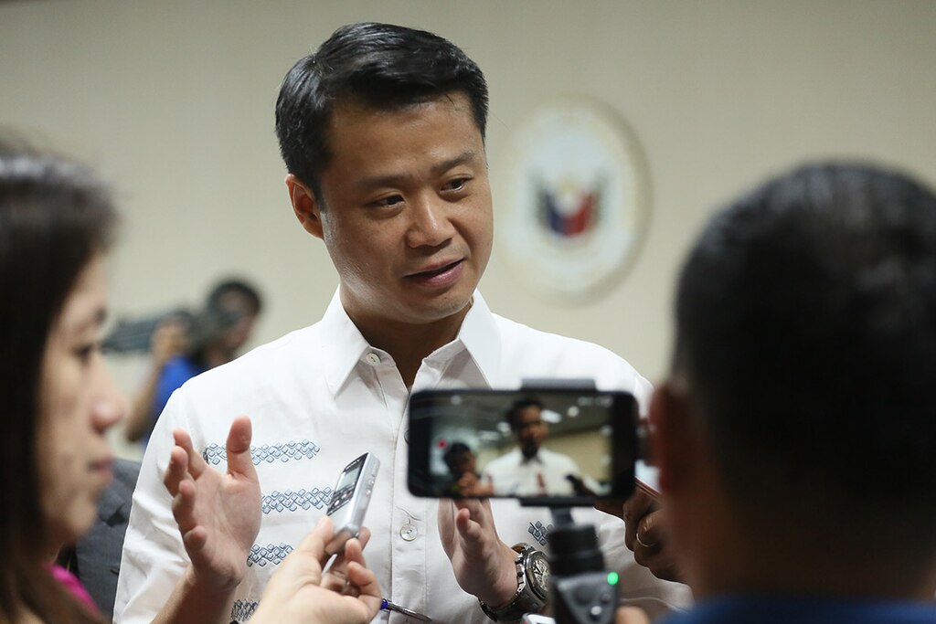 Filipino Senator Sherwin Gatchalian.