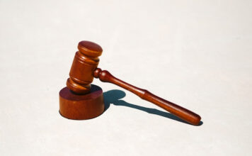 A gavel