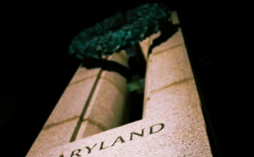 Maryland sign