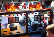 Whac-a-Mole arcade game