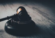 Wooden gavel symbolizing legal action and lawsuits